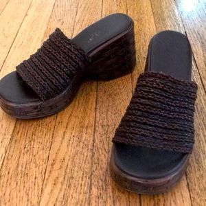 Vintage Mudd platform slides